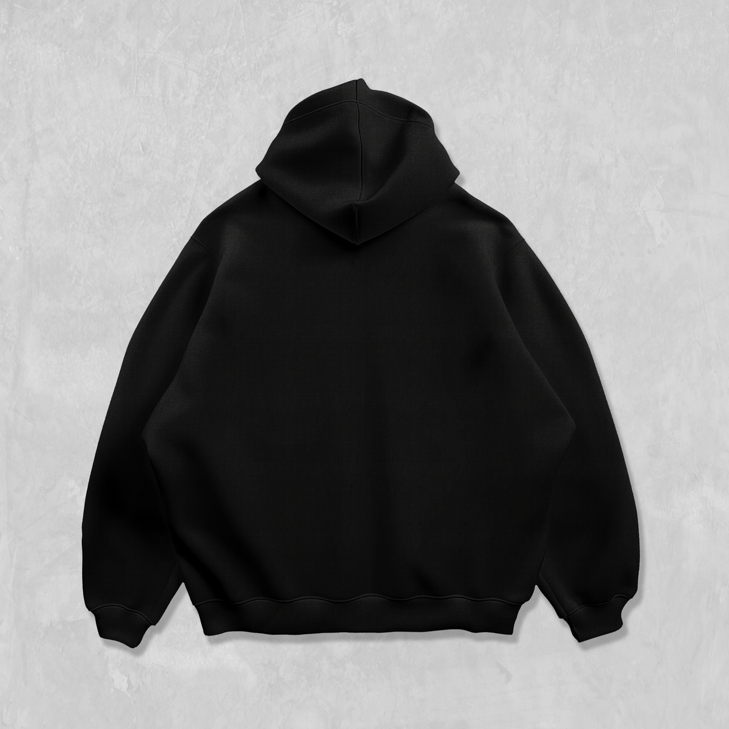 Chase Club Oversized Hoodie - Black